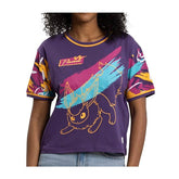 Eevee Evolutions: Flareon Crew Neck T-Shirt - Women