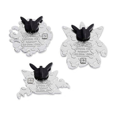 Gastly, Haunter & Gengar Pokémon Pins (3-Pack)