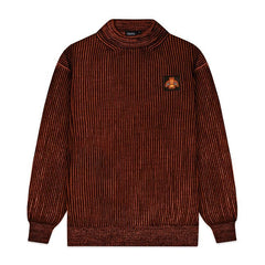 Pokémon × Dolly Noire: Striped Pixel Charizard Sweater - Adult