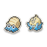Omanyte & Omastar Pokémon Pixel Pins (2-Pack)