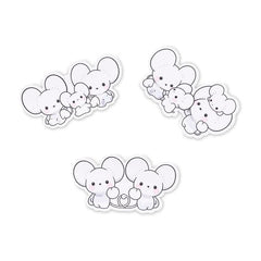 Tandemaus Stickers (3-Pack)