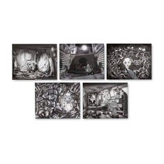 Pokémon Center × Vic Lee: Pokémon Scary Stories Posters (5-Pack)